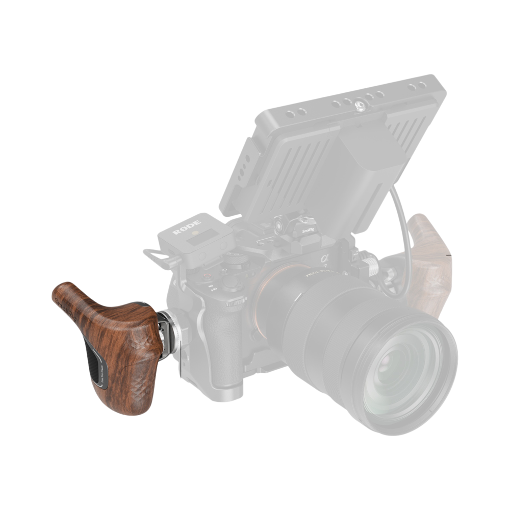 Produktbild för SmallRig 5162 ImageGrip Series Wooden Handle with ARRI Rosette (Left Side)