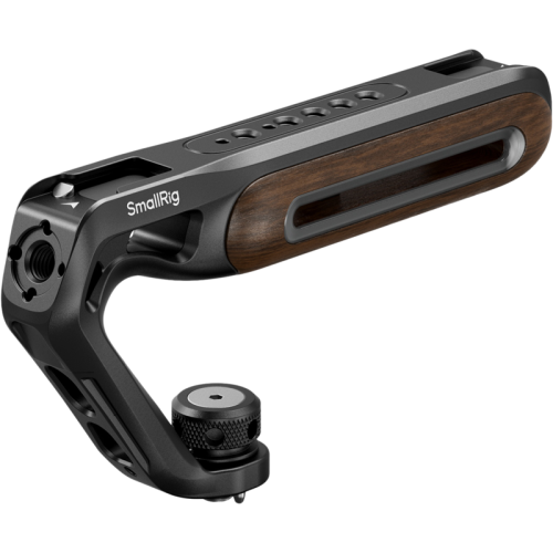 SMALLRIG SmallRig 5252 Wooden Top Handle with 1/4''-20 and ARRI 3/8''-16 Locating Screw
