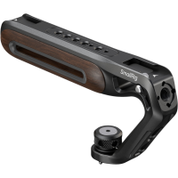 Produktbild för SmallRig 5252 Wooden Top Handle with 1/4''-20 and ARRI 3/8''-16 Locating Screw