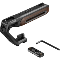 Produktbild för SmallRig 5251 Wooden Top Handle with NATO Clamp