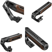 Produktbild för SmallRig 5251 Wooden Top Handle with NATO Clamp