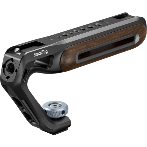 SMALLRIG SmallRig 5250 Wooden Top Handle with Cold Shoe Mount