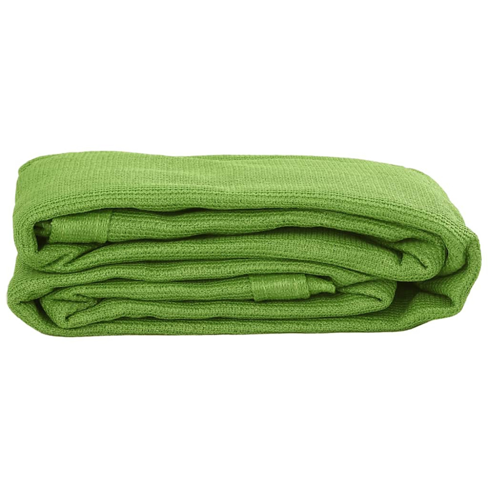 Produktbild för Tältmatta ljusgrön 400x400 cm HDPE
