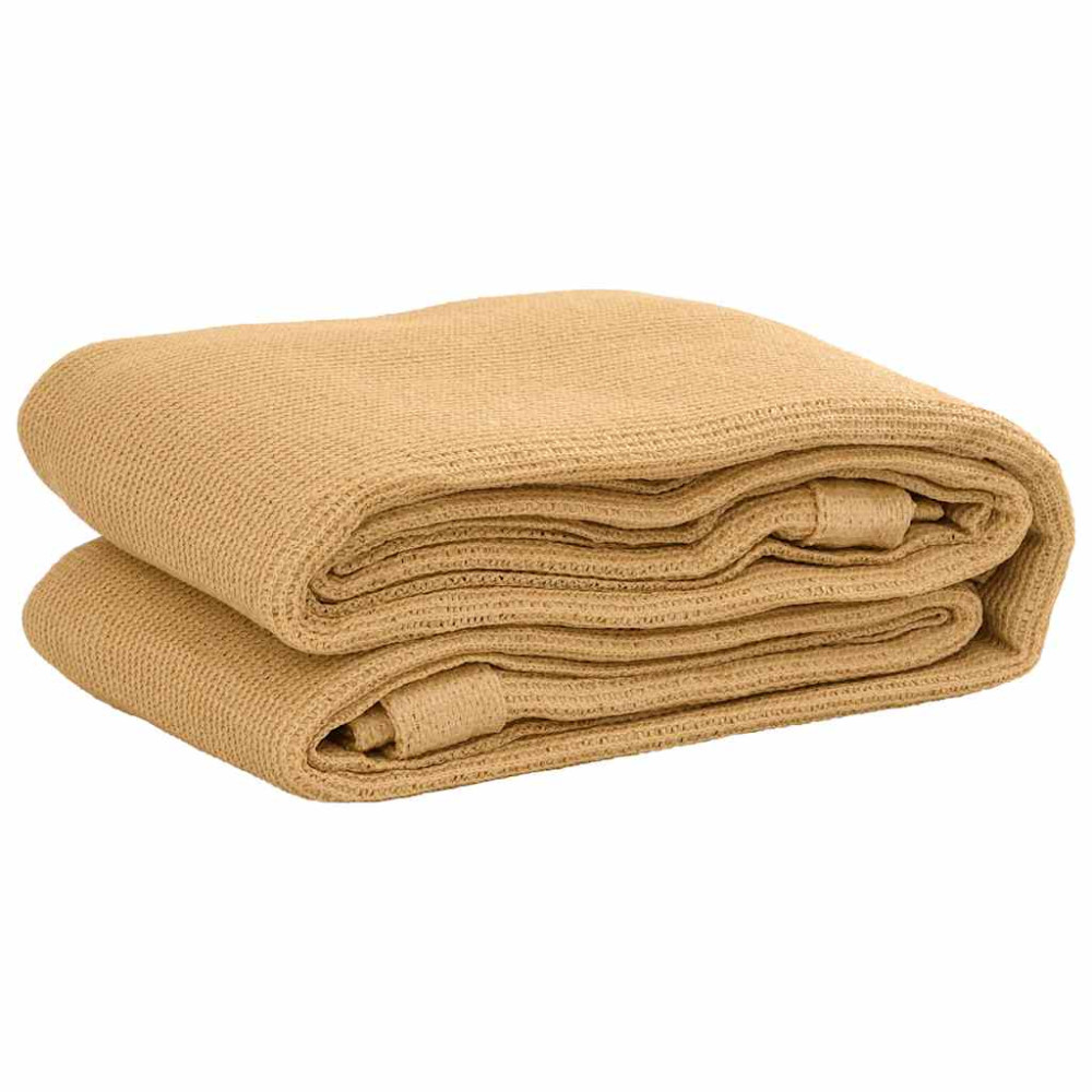 Produktbild för Tältmatta sandfärgat 250x350 cm HDPE