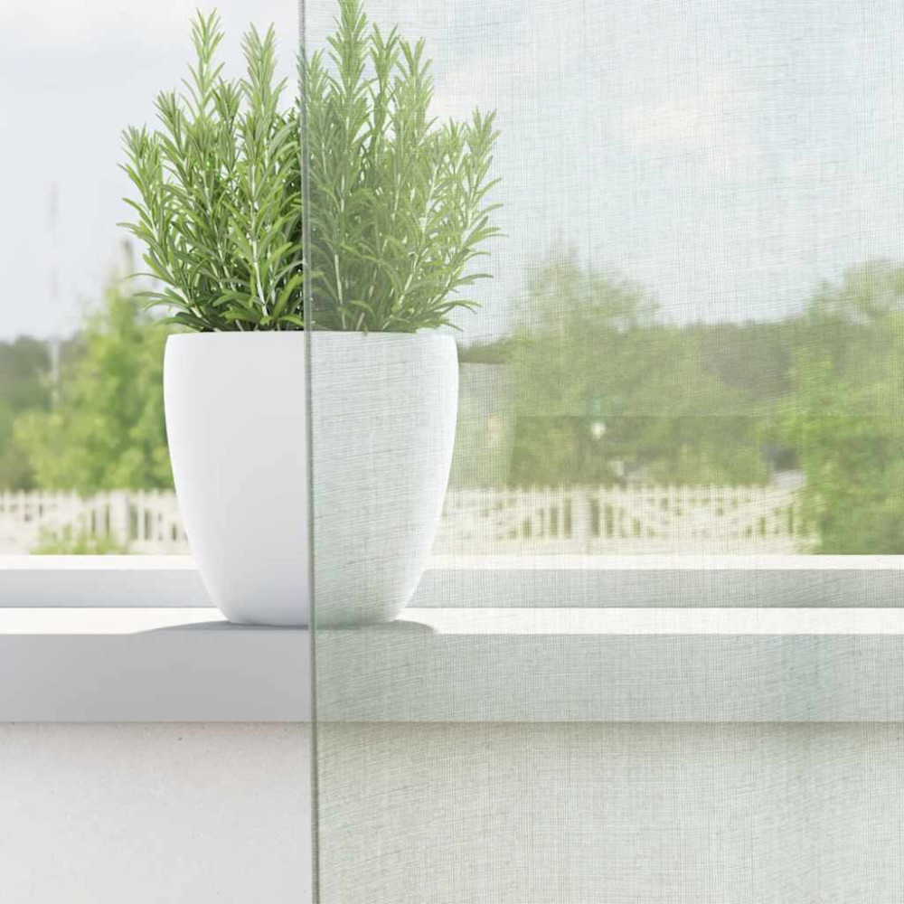 Produktbild för Voile gardiner med stångfickor 2 st ljusgrå