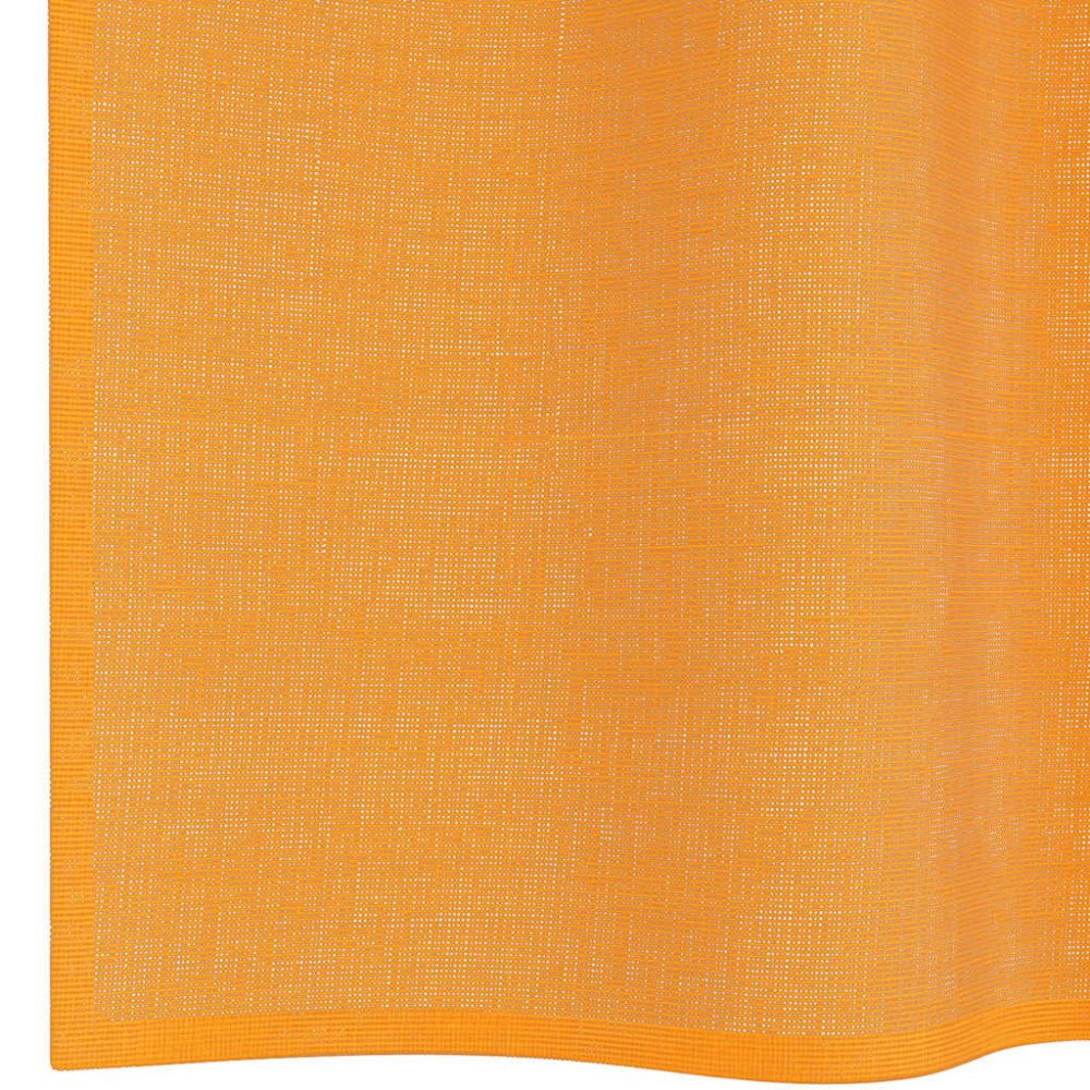 Produktbild för Voile gardiner med öglor 2 st orange 140x175 cm
