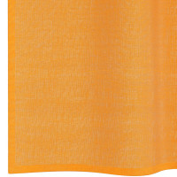 Produktbild för Voile gardiner med öglor 2 st orange 140x175 cm