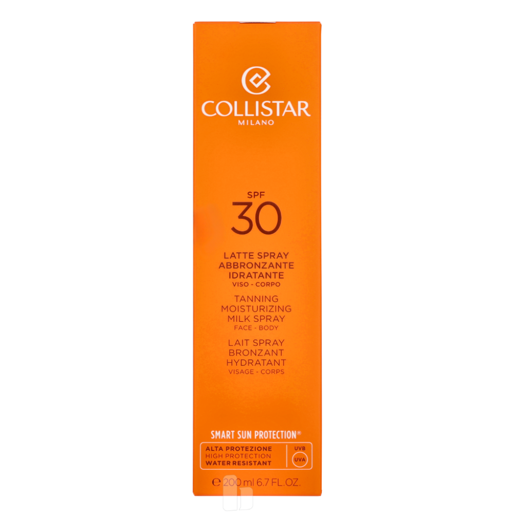 Produktbild för Collistar Tanning Moisturizing Milk Spray Face-Body SPF30 200 ml Unisex