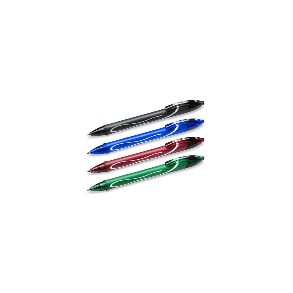 Produktbild för Gelpenna BIC Gelocity Quick Dry röd