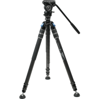 Produktbild för Sirui One Step Height Adjustment Carbon Video Tripod Kit SVS60 + S3