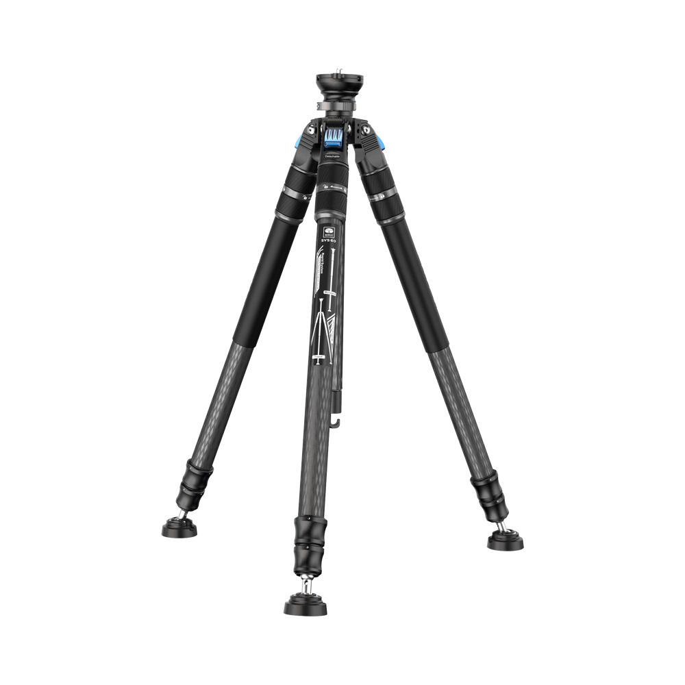 Produktbild för Sirui One Step Height Adjustment Carbon Video Tripod SVS60