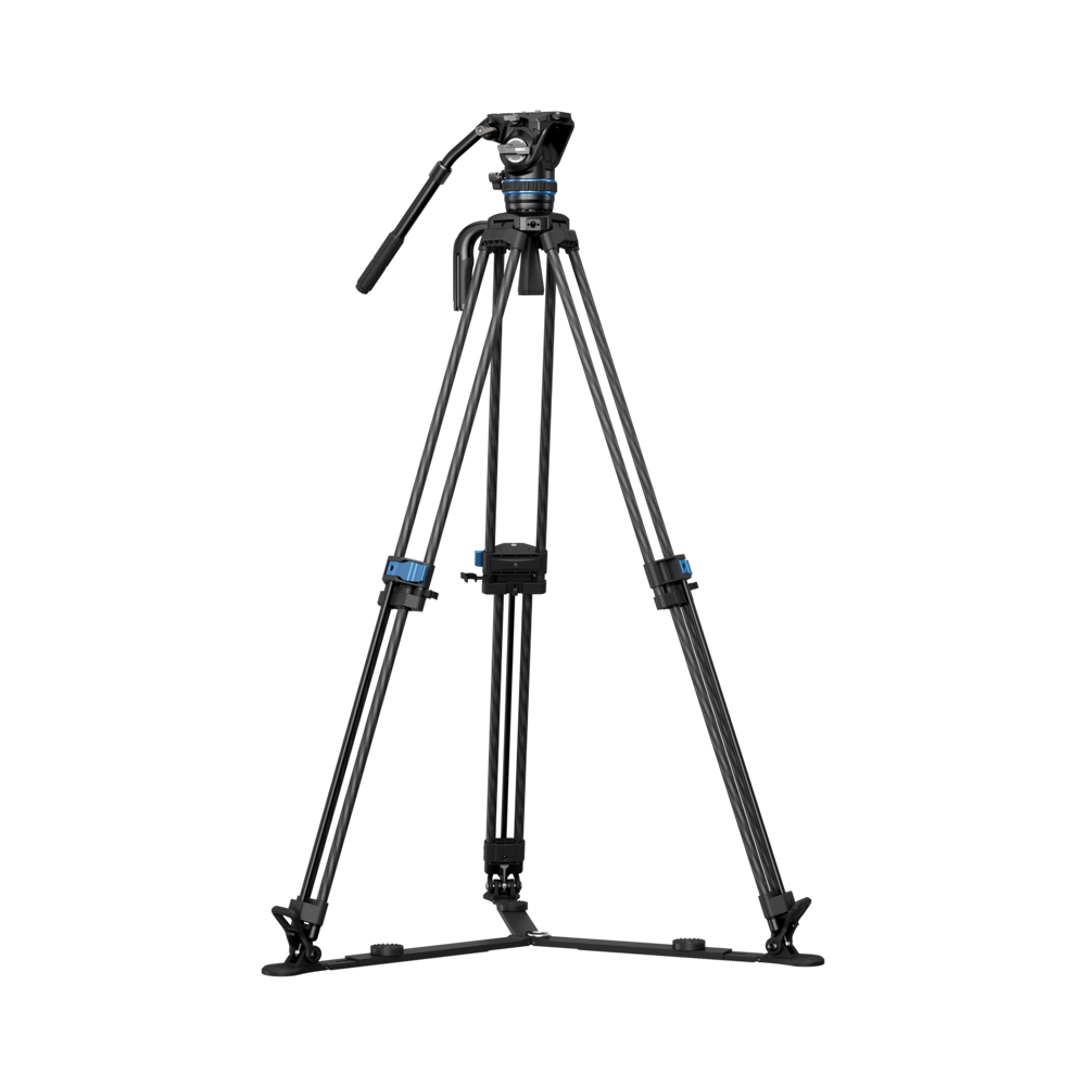 Produktbild för Sirui Pro Video Carbon Tripod Kit Rapid Twin-Leg SQ75+S5