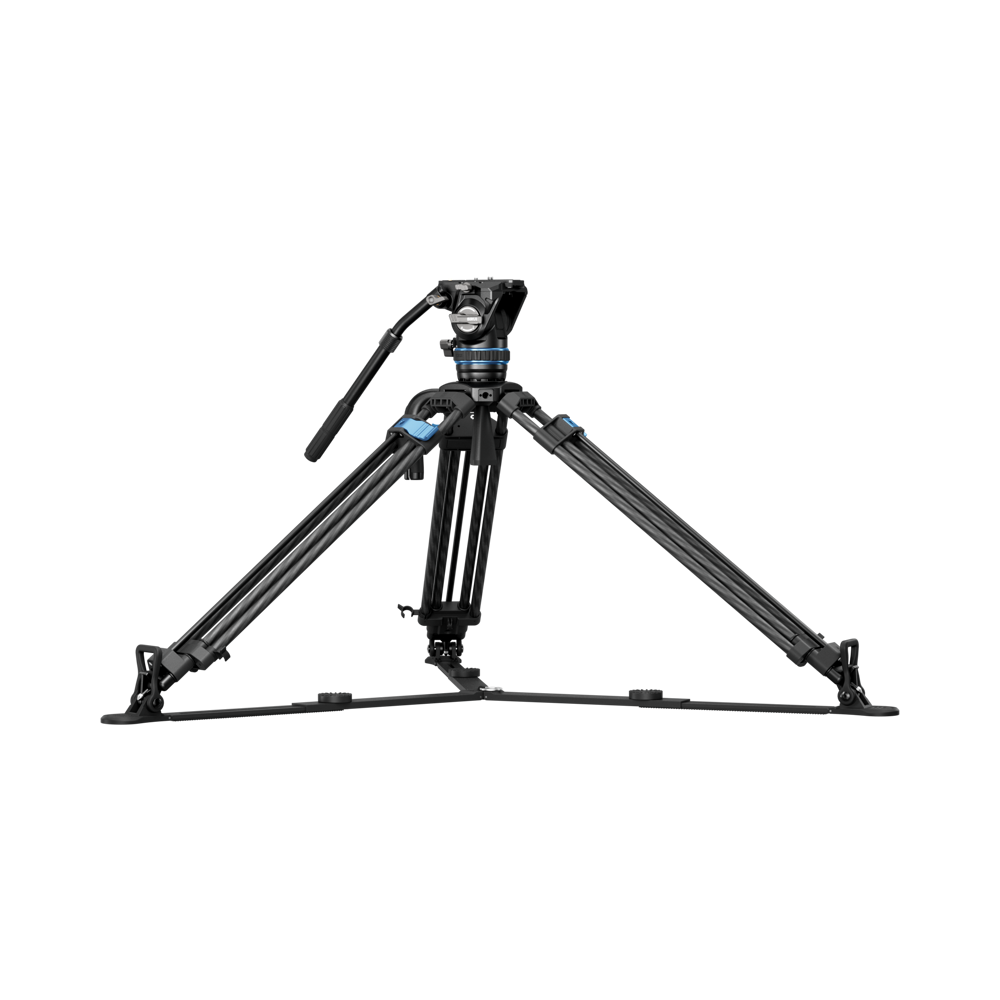 Produktbild för Sirui Pro Video Carbon Tripod Kit Rapid Twin-Leg SQ75+S5