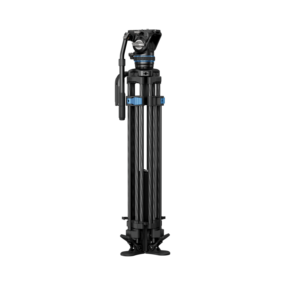 Produktbild för Sirui Pro Video Carbon Tripod Kit Rapid Twin-Leg SQ75+S5