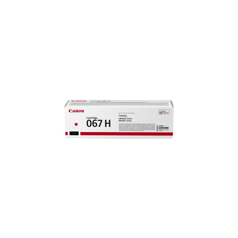 Produktbild för Toner CANON 067H 2,35K magenta
