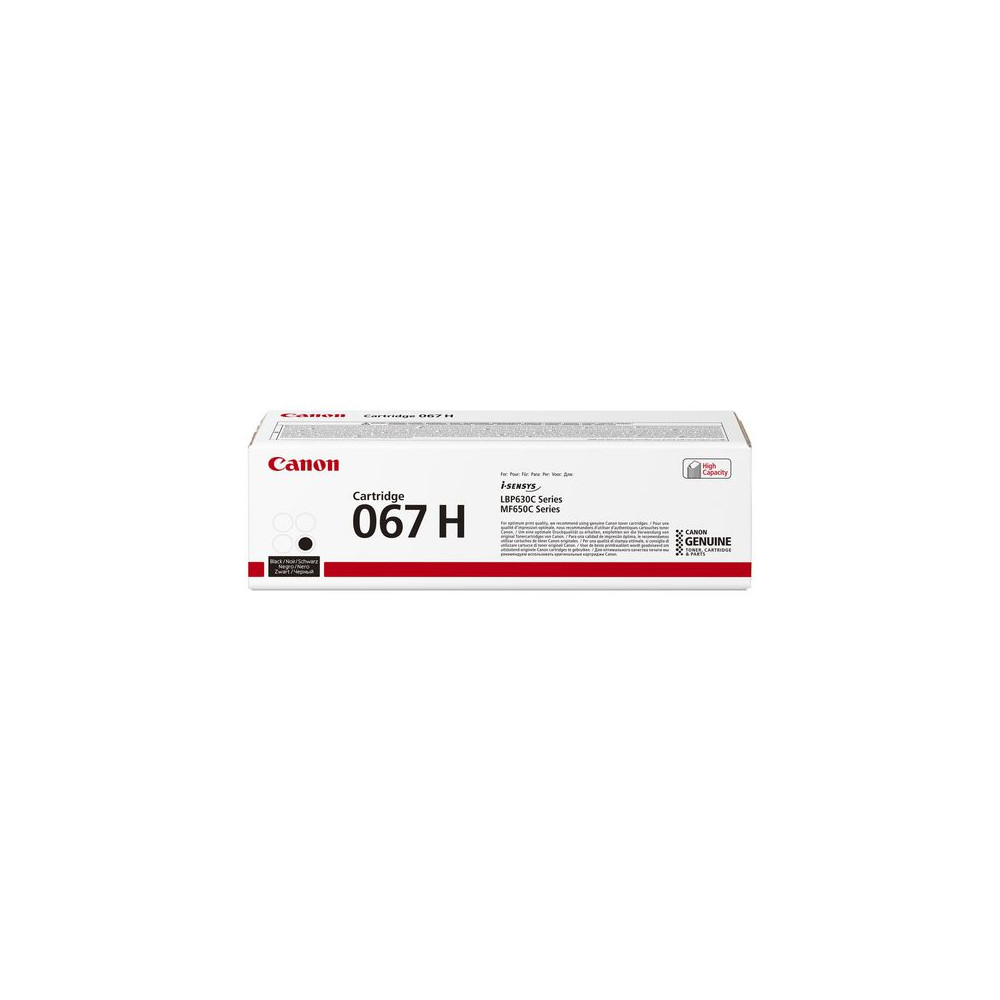 Produktbild för Toner CANON 067H 3,30K svart