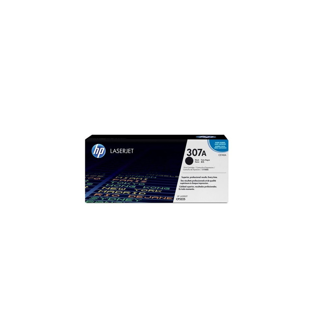 Produktbild för Toner HP CE740A 307A 7K svart