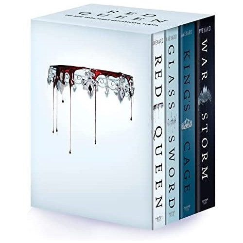 Victoria Aveyard Red Queen 4-Book Paperback Box Set (häftad, eng)