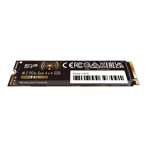 Silicon Power SILICON POWER US75 - SSD - 2 TB - PCIe 4.0 x4 (NVMe)