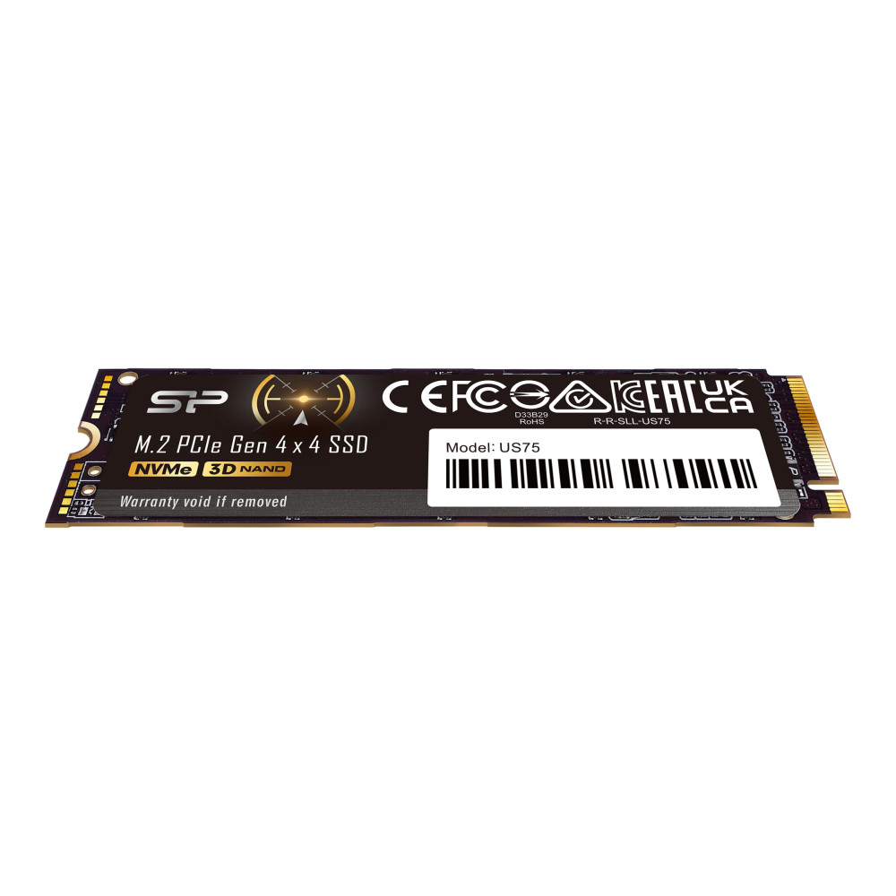 Produktbild för SILICON POWER US75 - SSD - 4 TB - PCIe 4.0 x4 (NVMe)