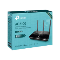 Produktbild för TP-Link Archer VR2100 - trådlös router - DSL-modem - Wi-Fi 5 - skrivbordsmodell
