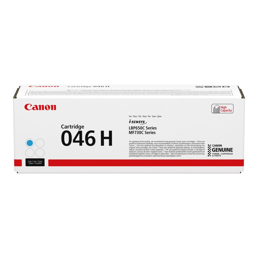 Produktbild för Canon 046 H - hög kapacitet - cyan - original - tonerkassett
