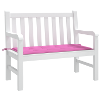 Produktbild för Stolskudde Enfärgad Rosa 120 x 50 x 3 cm Oxford Tyg