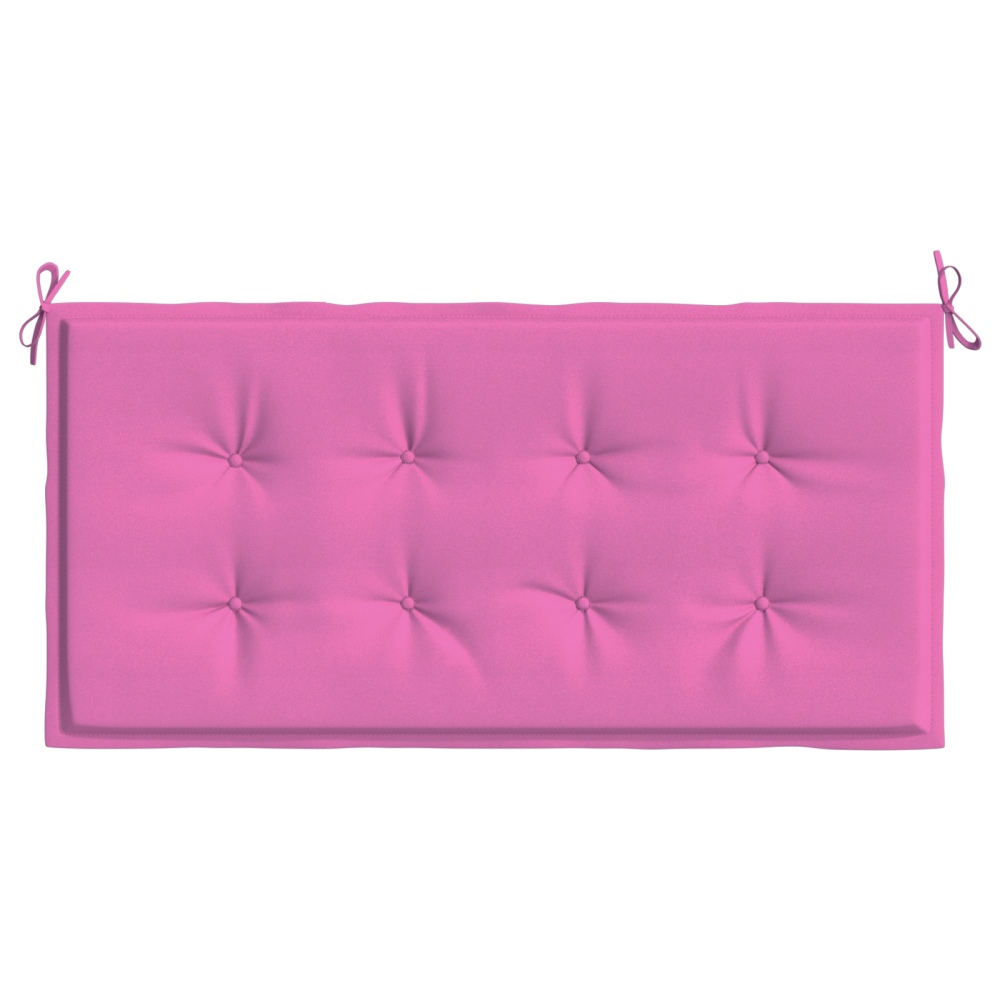 Produktbild för Stolskudde Enfärgad Rosa 120 x 50 x 3 cm Oxford Tyg