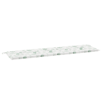 Produktbild för Bänk kudde Löv Bladdesign 150 x 50 x 3 cm Oxford Tyg