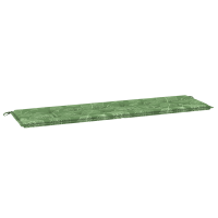 Produktbild för Bänk kudde Löv Bladdesign 150 x 50 x 3 cm Oxford Tyg