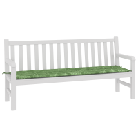 Produktbild för Bänk kudde Löv Bladdesign 150 x 50 x 3 cm Oxford Tyg