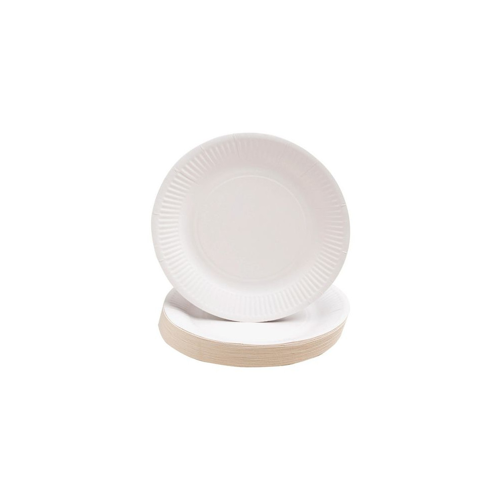 Produktbild för Tallrik EXACOMPTA papper 23cm 50/fp
