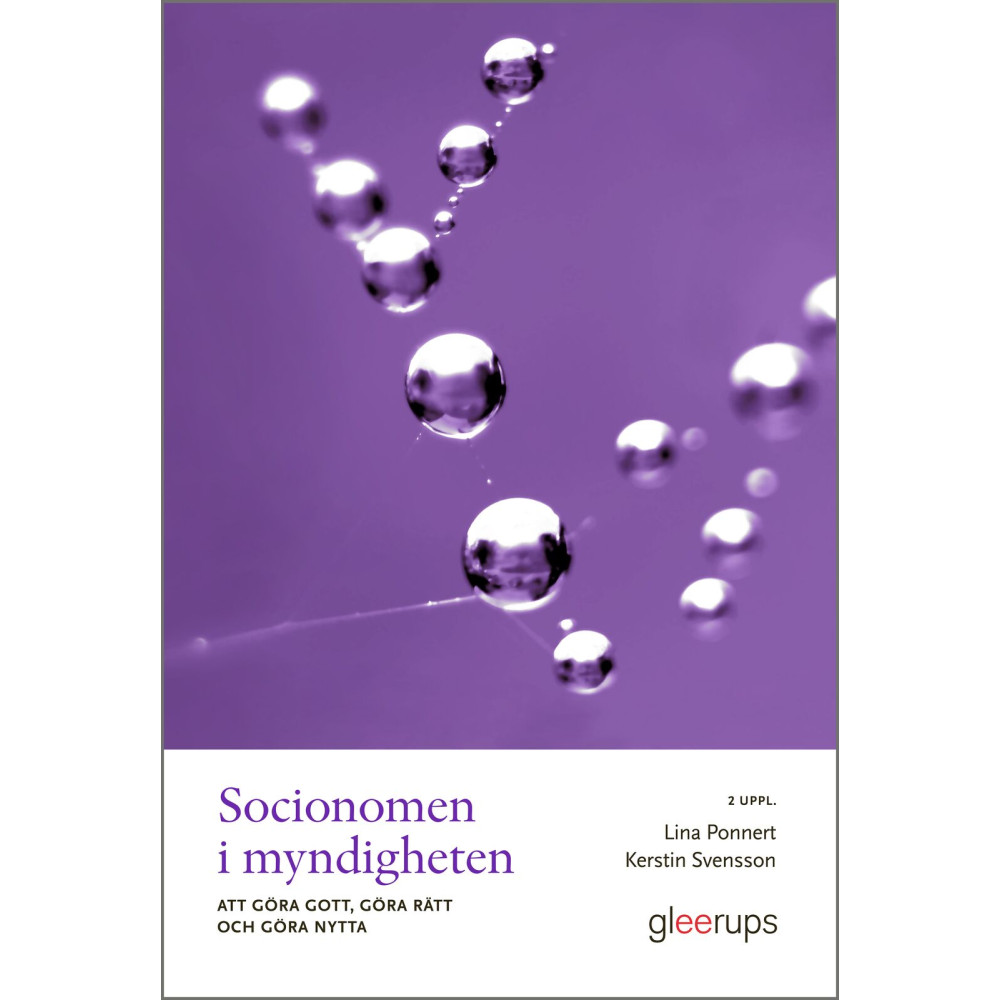 Produktbild för Socionomen i myndigheten : att göra gott, göra rätt och göra nytta (häftad)