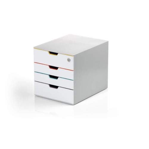Durable Blankettbox DURABLE Varicolor 4 Safe vit