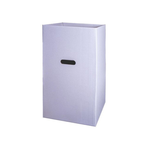 [NORDIC Brands] Papperskorg well 380x350x740mm vit (Skadad) - Butiksemballage