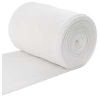 Produktbild för Avloppsrör Vit 16 x 2000 cm tyg