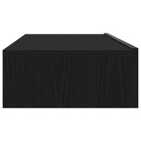 Produktbild för TV-skåp med LED-lampor 2 st svart ek 60x35x15,5 cm