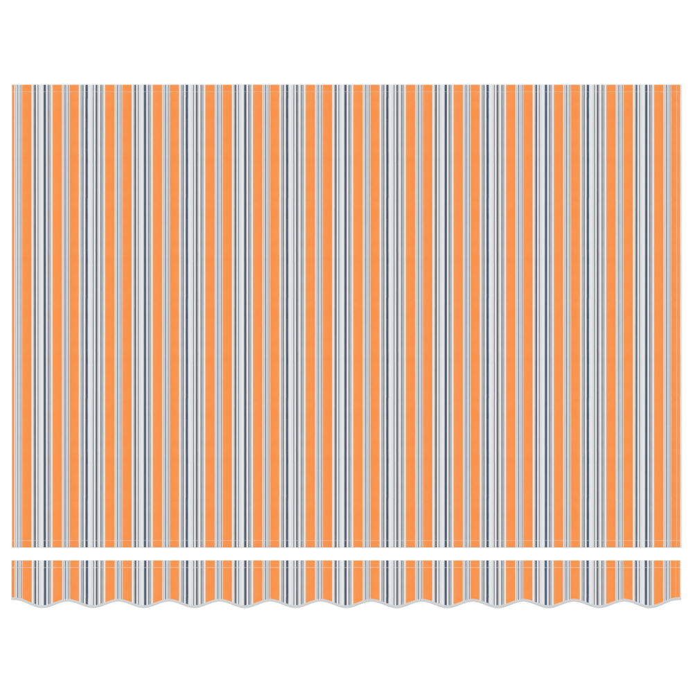 Produktbild för Utdragbar markis Flerfärgsdesign 300 x 250 cm