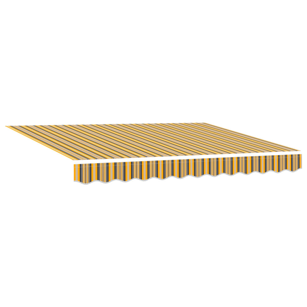 Produktbild för Utdragbar markis Flerfärgsdesign 300 x 250 cm