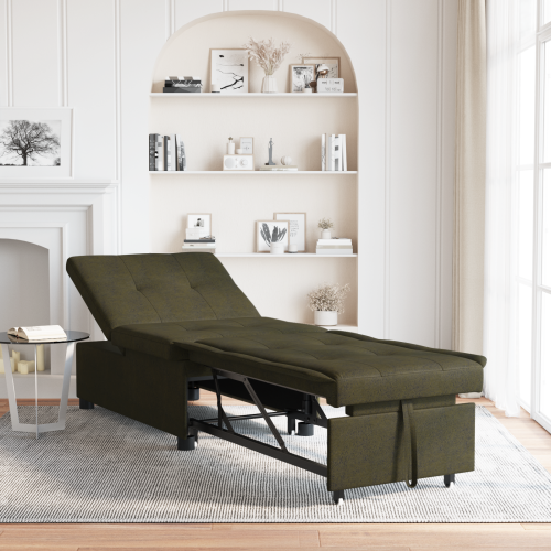 vidaXL Soffsäng Mörkgrå 194 x 67 x 82 cm Huahua Tyg