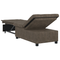 Produktbild för Soffsäng Armégrön 194 x 67 x 82 cm Huahua Tyg
