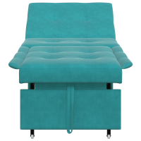 Produktbild för Soffsäng Turkos 194 x 67 x 82 cm Sammet