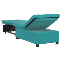 Produktbild för Soffsäng Turkos 194 x 67 x 82 cm Sammet