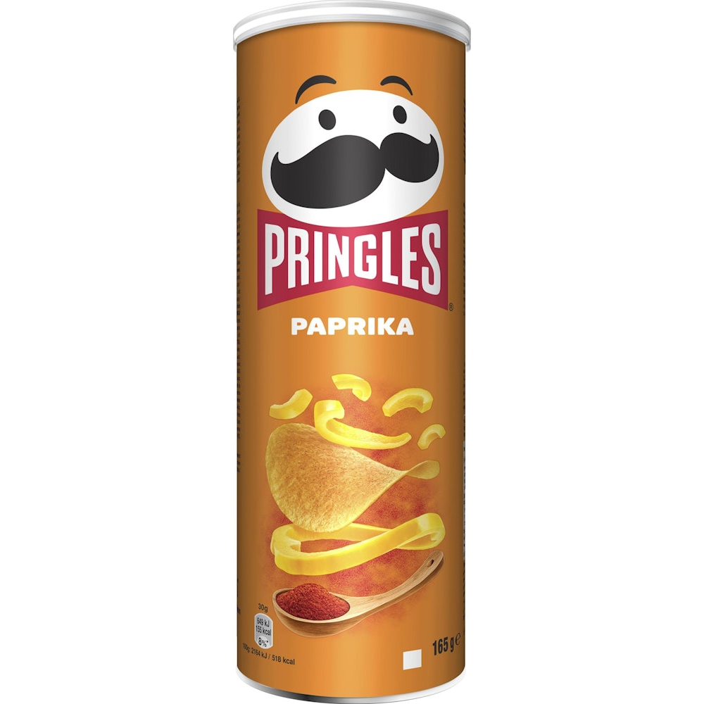 Produktbild för Pringles Paprika Chips 165 g