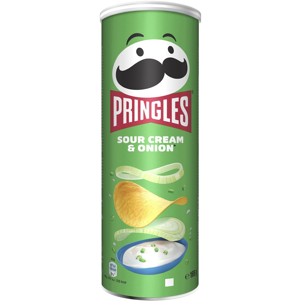 Produktbild för Pringles Sourcream & Onion Chips 165 g