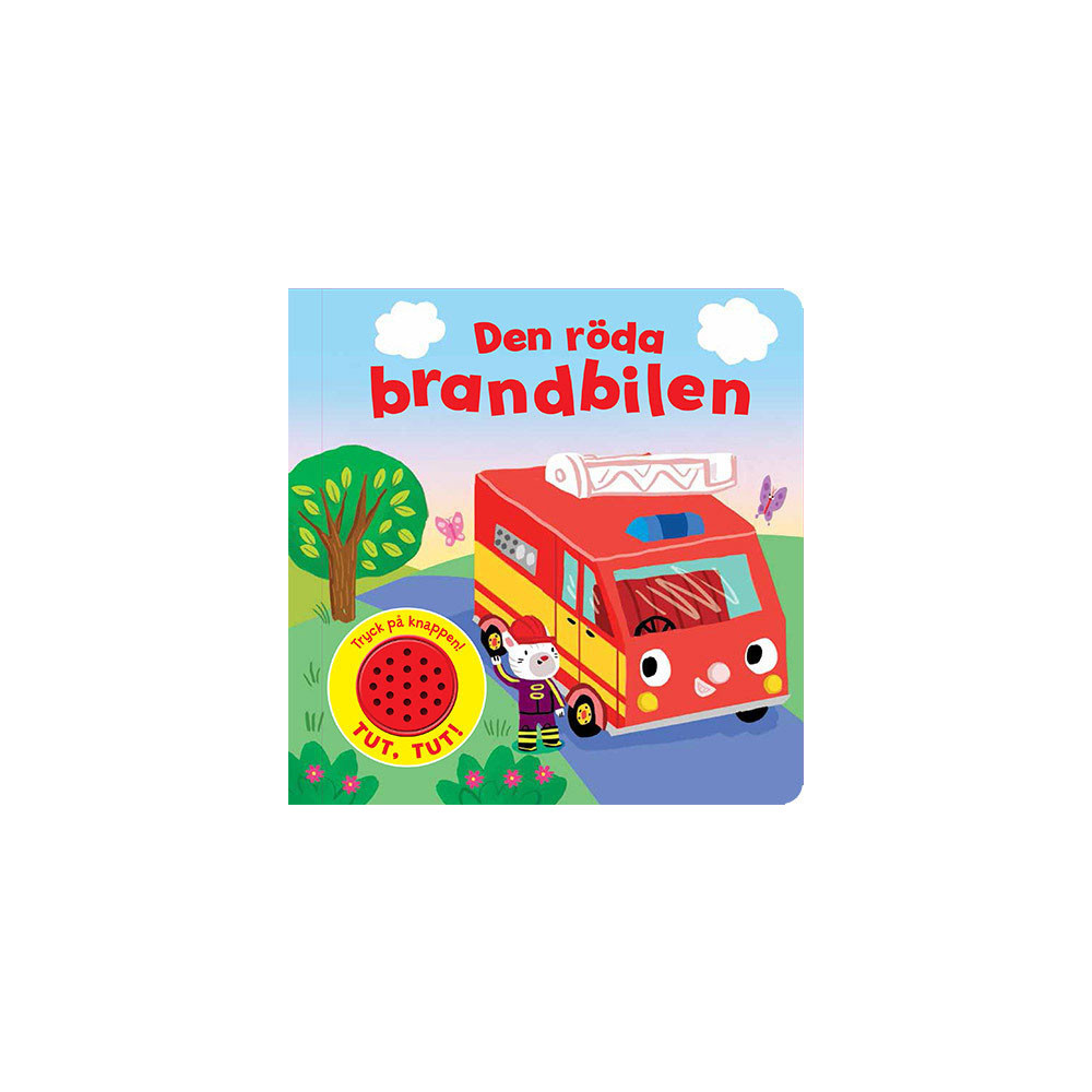 Produktbild för Den röda brandbilen - Med ljud