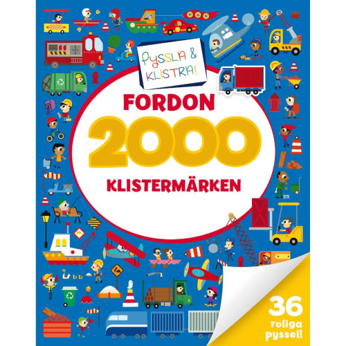 Tukan Förlag 2000 klistermärken: Fordon