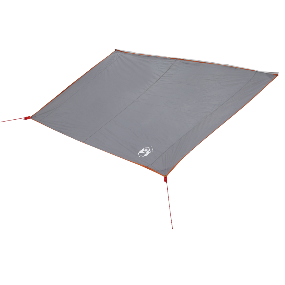 Produktbild för Vattentålig tarp person 240 x 300 cm Vattentålig Grå och orange