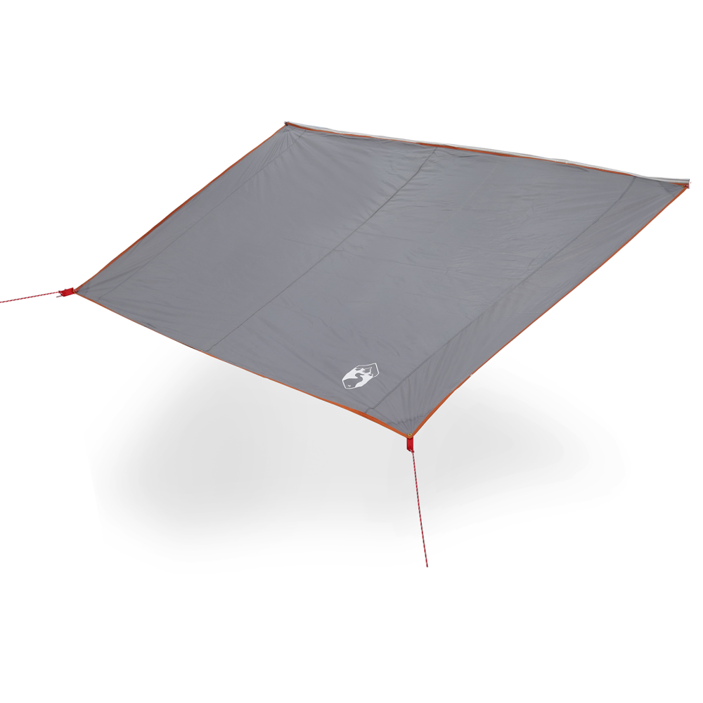 Produktbild för Vattentålig tarp person 240 x 300 cm Vattentålig Grå och orange