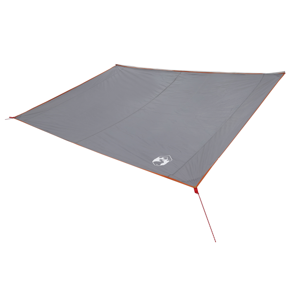 Produktbild för Vattentålig tarp person 240 x 350 cm Vattentålig Grå och orange